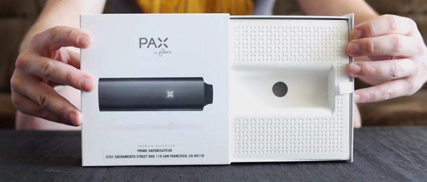 Boite du vaporisateur portable Pax Ploom