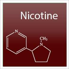 Molécule de Nicotine