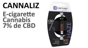 Avis sur la E-cigarette Cannabis CBD CANNALIZ